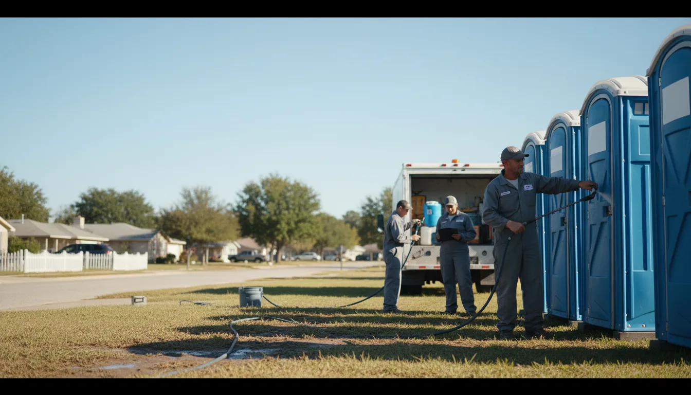 Long-Term Portable Toilet Rental in Shiloh, NC near me